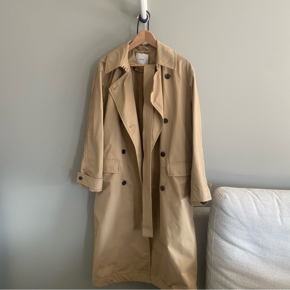 Wilfred Beige Trench Coat